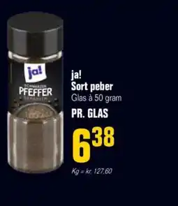 Otto Duborg Ja! sort peber tilbud