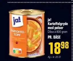 Otto Duborg ja! Kartoffelgryde med pølser tilbud