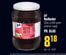 Otto Duborg ja! Rødbeder tilbud
