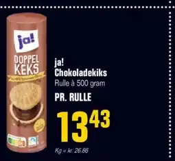 Otto Duborg ja! Chokoladekiks Rulle tilbud