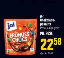 Otto Duborg Chokolade- j peanuts a! tilbud