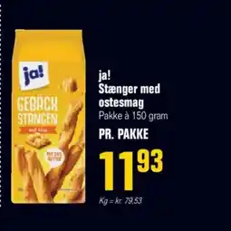 Otto Duborg Ja! stænger med ostesmag tilbud