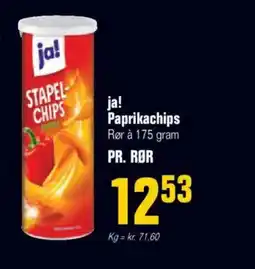Otto Duborg Ja! paprikachips tilbud