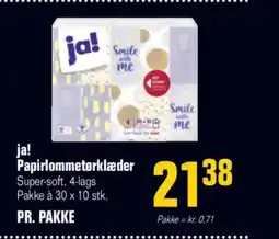 Otto Duborg Ja! papirlommetørklæder tilbud
