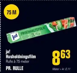 Otto Duborg Ja! husholdningsfilm rulle à 75 meter tilbud