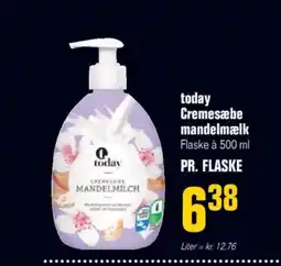 Otto Duborg Today cremesæbe mandelmælk flaske à tilbud