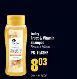 Otto Duborg Today frugt & vitamin shampoo flaske à tilbud