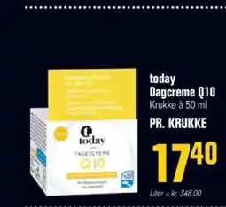 Otto Duborg Today dagcreme q10 krukke à 50 ml pr. krukke tilbud