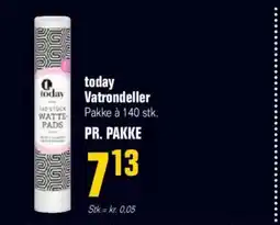 Otto Duborg Today vatrondeller pakke à 140 stk. tilbud