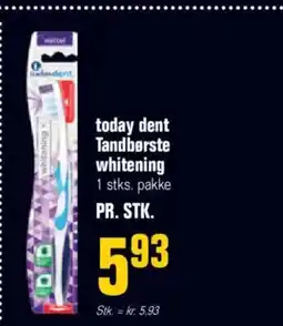 Otto Duborg Today dent tandbørste whitening tilbud