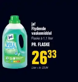 Otto Duborg Ja! flydende vaskemiddel flaske à 1,1 liter tilbud
