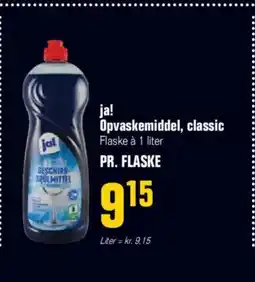 Otto Duborg Ja! opvaskemiddel, classic tilbud