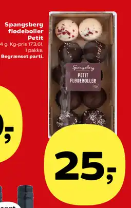 SuperBrugsen Spangsberg flødeboller Petit tilbud