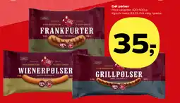 SuperBrugsen Gøl pølser tilbud