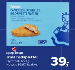 SuperBrugsen Irma rødspætter tilbud