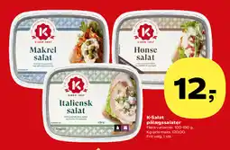 SuperBrugsen K-Salat pålægssalater tilbud