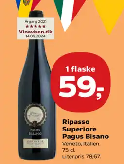 SuperBrugsen Ripasso Superiore Pagus Bisano tilbud