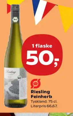 SuperBrugsen Riesling Feinherb tilbud