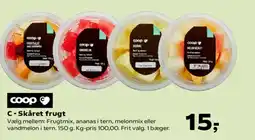 SuperBrugsen C - Skåret frugt tilbud