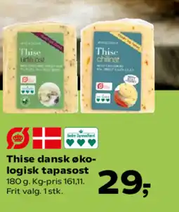 SuperBrugsen Thise dansk øko- logisk tapasost tilbud