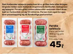 SuperBrugsen Ferske salsiccia tilbud