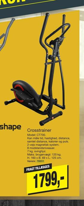 Harald Nyborg Crosstrainer tilbud