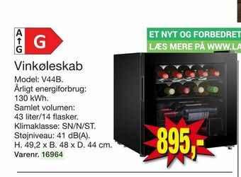 Harald Nyborg Vinkøleskab tilbud