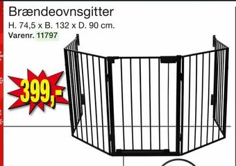 Harald Nyborg Brændeovnsgitter tilbud