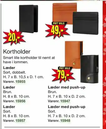 Harald Nyborg Kortholder tilbud