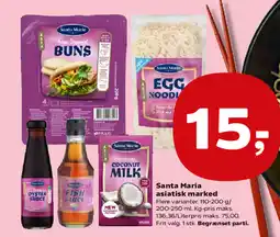 SuperBrugsen Santa Maria asiatisk marked tilbud