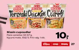 SuperBrugsen Nissin cupnudler tilbud