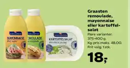 SuperBrugsen Graasten remoulade, mayonnaise eller kartoffel- salat tilbud