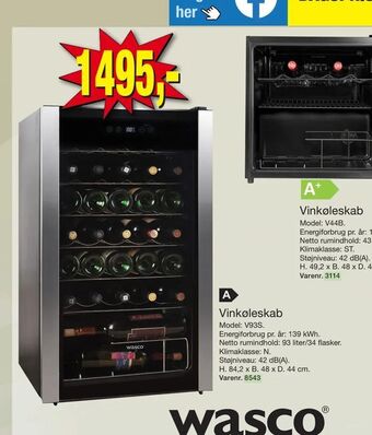 Harald Nyborg Vinkøleskab tilbud