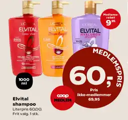 SuperBrugsen Elvital shampoo tilbud