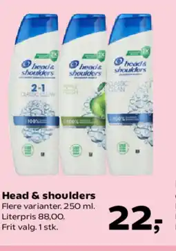 SuperBrugsen Head & shoulders tilbud