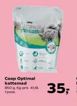 SuperBrugsen Coop Optimal kattemad tilbud