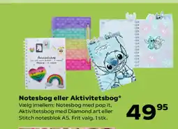 SuperBrugsen Notesbog eller Aktivitetsbog tilbud