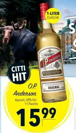 Citti O.P. Anderson tilbud