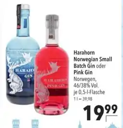 Citti Harahorn Norwegian Small Batch Gin oder Pink Gin tilbud