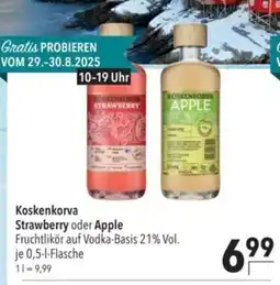 Citti Koskenkorva Strawberry oder Apple tilbud