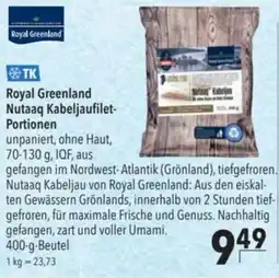 Citti Royal Greenland Nutaaq Kabeljaufilet- Portionen tilbud