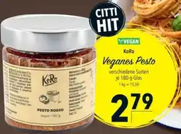 Citti KORO Veganes Pesto tilbud