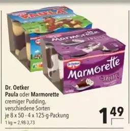 Citti Dr Oetker Paula oder Marmorette cremiger Pudding, tilbud