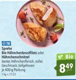Citti Sprehe Bio Hähnchenbrustfilets oder Hähnchenschnitzel tilbud
