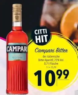 Citti Campari Bitter tilbud