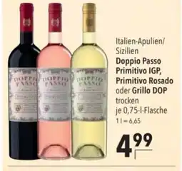 Citti Doppio Passo Primitivo IGP, Primitivo Rosado oder Grillo DOP tilbud
