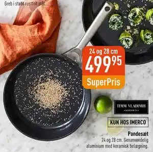 Imerco Pandesæt, DKK 499.95 tilbud