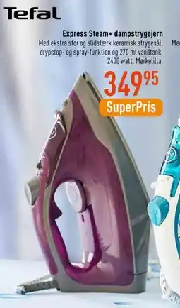 Imerco Express Steam+ dampstrygejern, DKK 349.95 tilbud
