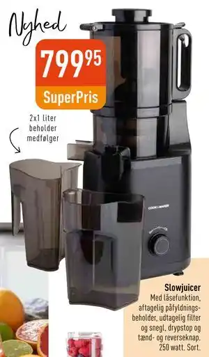 Imerco Slowjuicer, DKK 799.95 tilbud