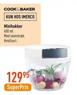 Imerco Minihakker, DKK 129.95 tilbud